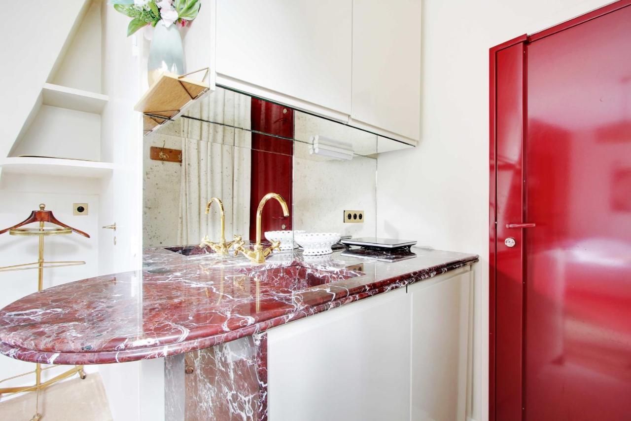Ferienwohnung Cozy Studio - 2P - Le Marais Paris Exterior foto