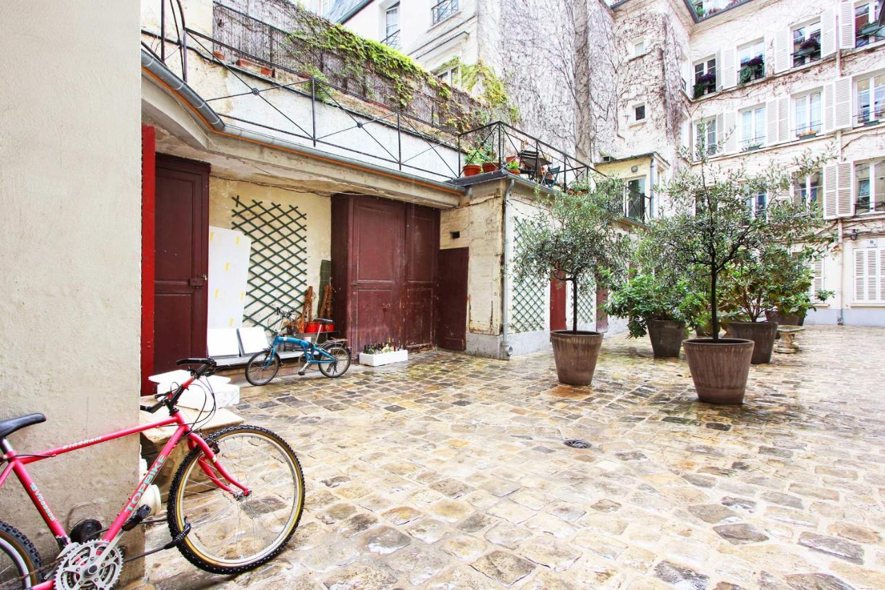 Ferienwohnung Cozy Studio - 2P - Le Marais Paris Exterior foto